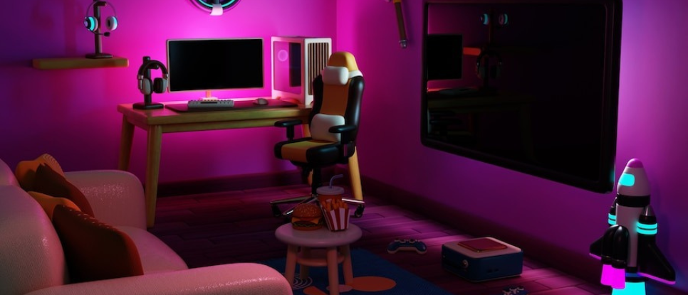 How do I decorate my gaming room?