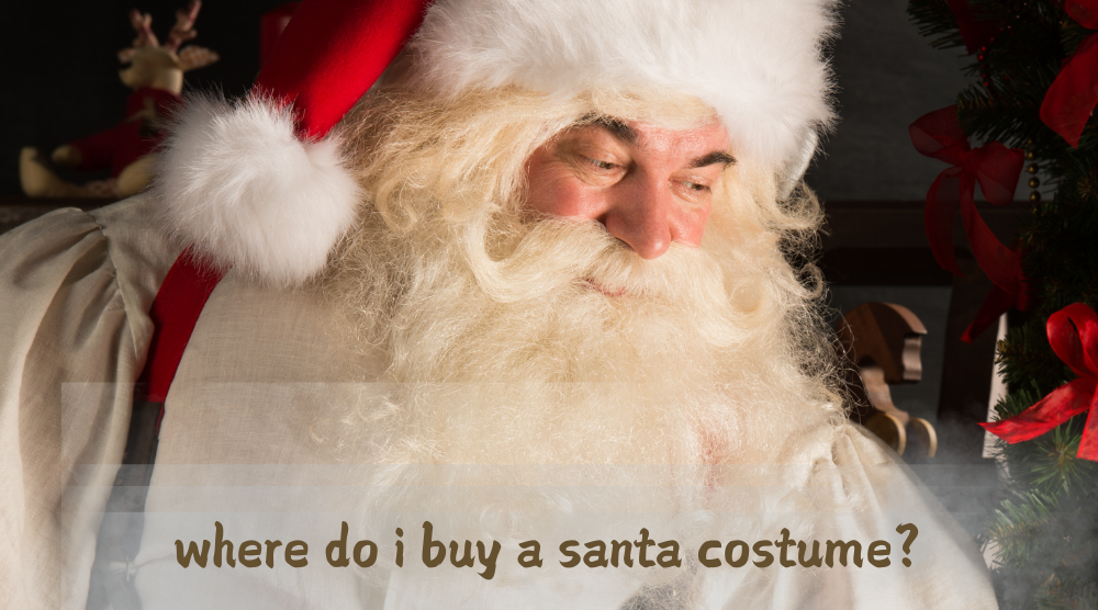 Where Do I Buy a Santa Costume ?