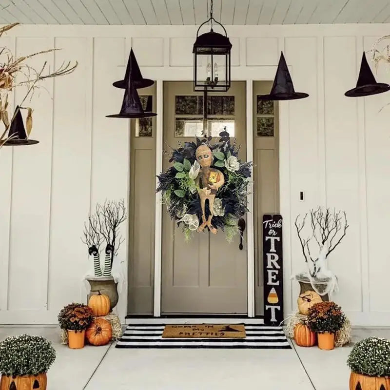 halloween mummy door decor- limlighdecor