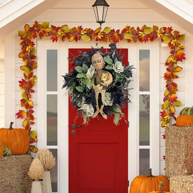 halloween mummy door decor -limlighdecor