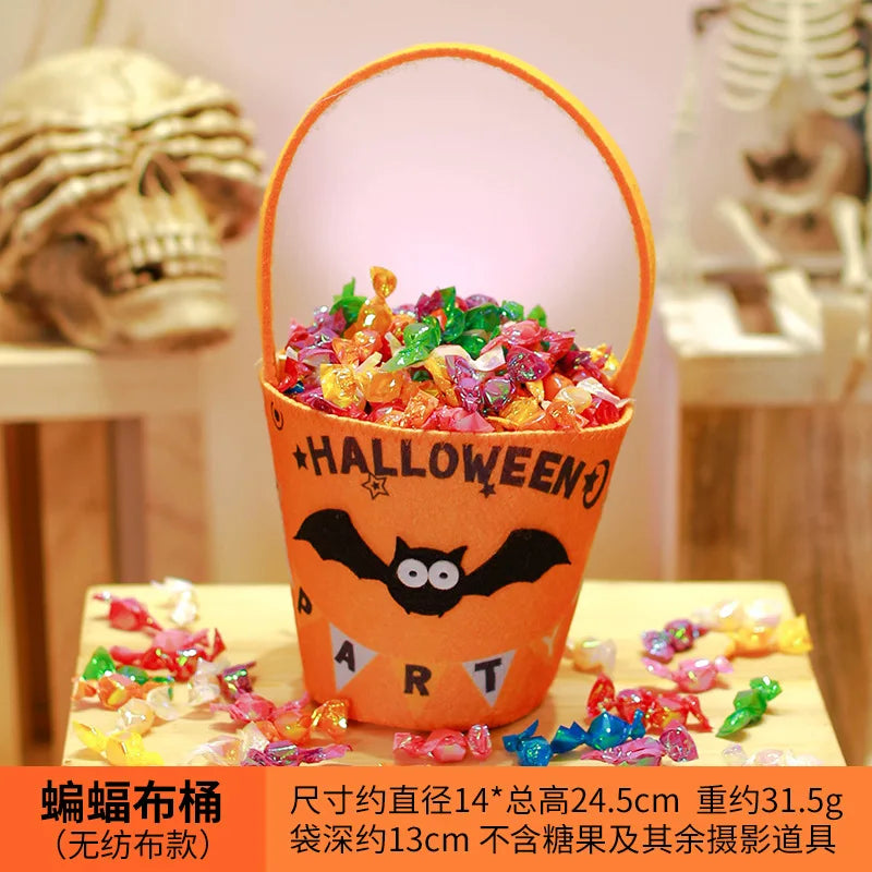 halloween candy bucket bag kids-limlightdecor  