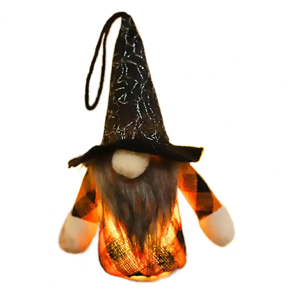 halloween doll glowing plush halloween gnome doll pendant decoration-limlightdecor 