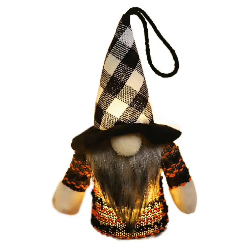 halloween doll glowing plush halloween gnome doll pendant decoration-limlightdecor 