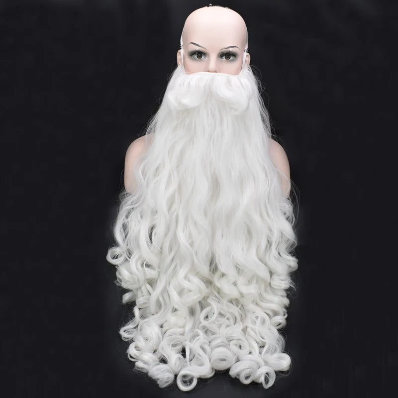 christmas cosplay wig beard santa claus-limlight decor 