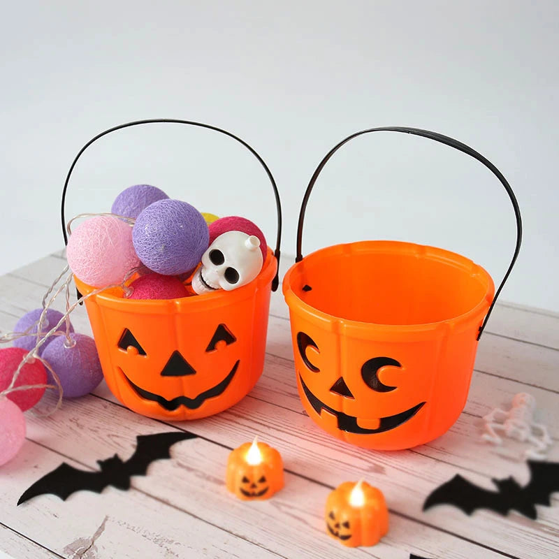 halloween candy bucket pumpkin decoration-limlightdecor  