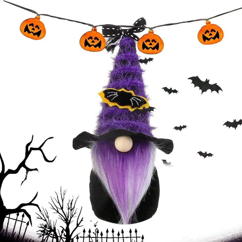 halloween gnomes halloween facelessplush doll yard- limlightdecor 