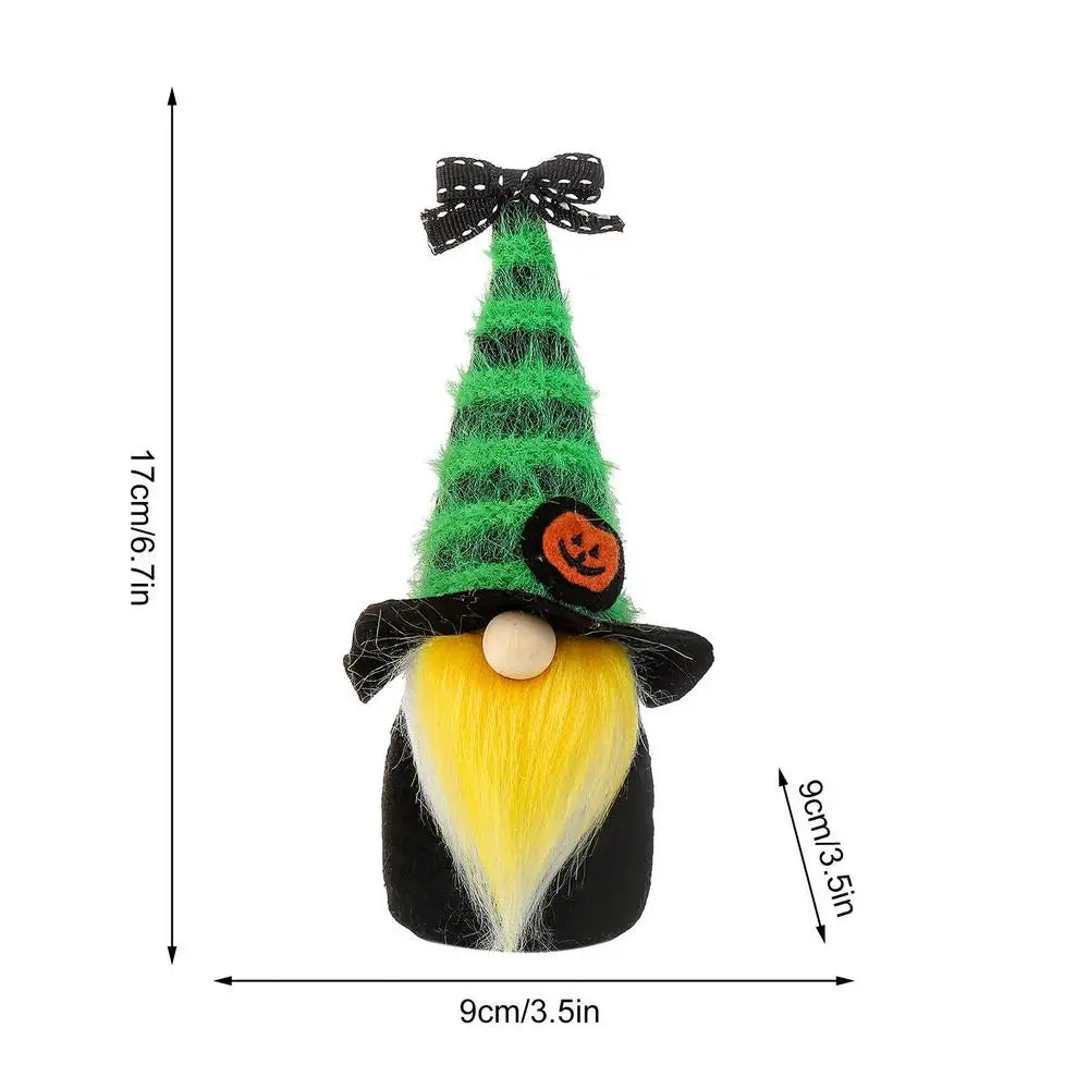 halloween gnomes halloween facelessplush doll yard- limlightdecor 