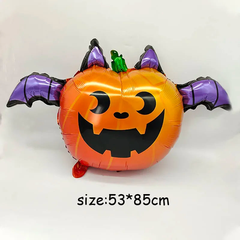 "Jack Skellington Pumpkin Carving Hollween Balloon-Limlightdecor"
