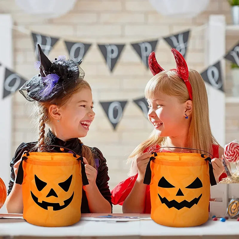 led light halloween candy bucket-limlightdecor