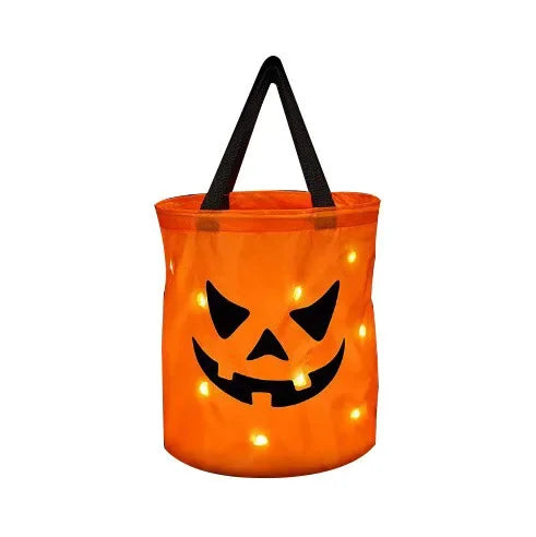 led light halloween candy bucket-limlightdecor