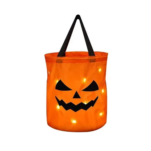 led light halloween candy bucket-limlightdecor