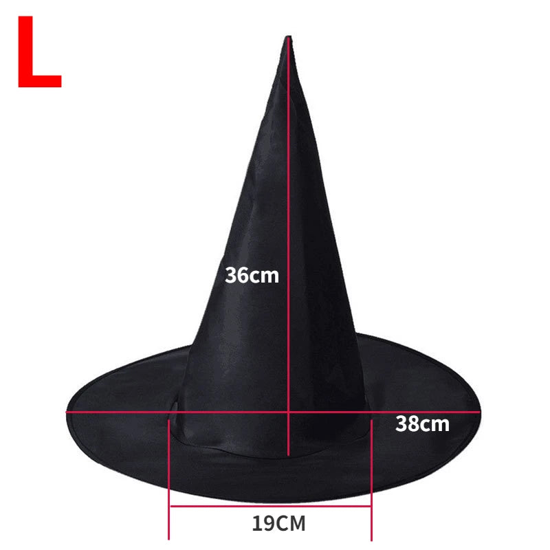 Halloween Black Hat for Witches-
Limlightdecor