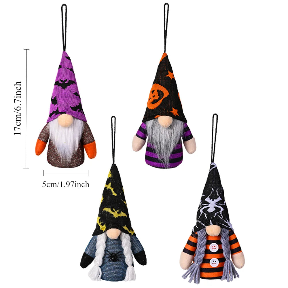 halloween light emitting plush dwarf doll pendantd decor-limlightdecor 