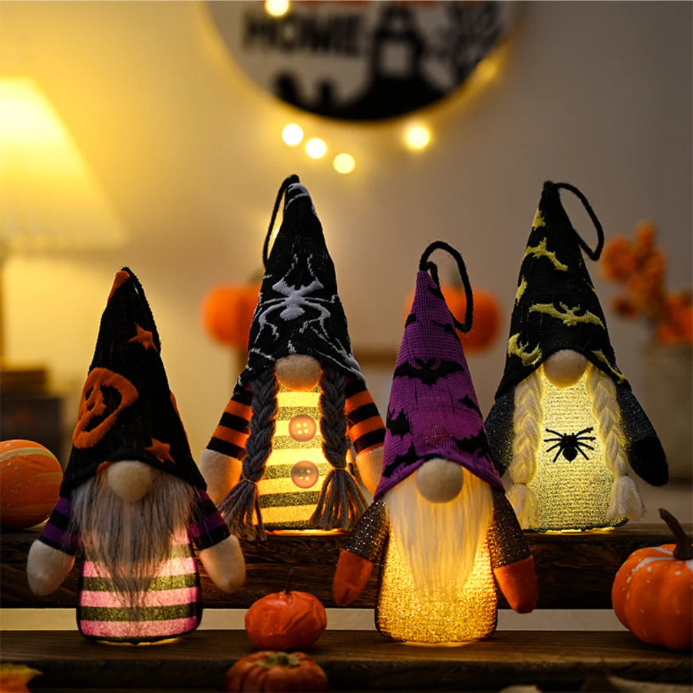 halloween light emitting plush dwarf doll pendantd decor-limlightdecor 