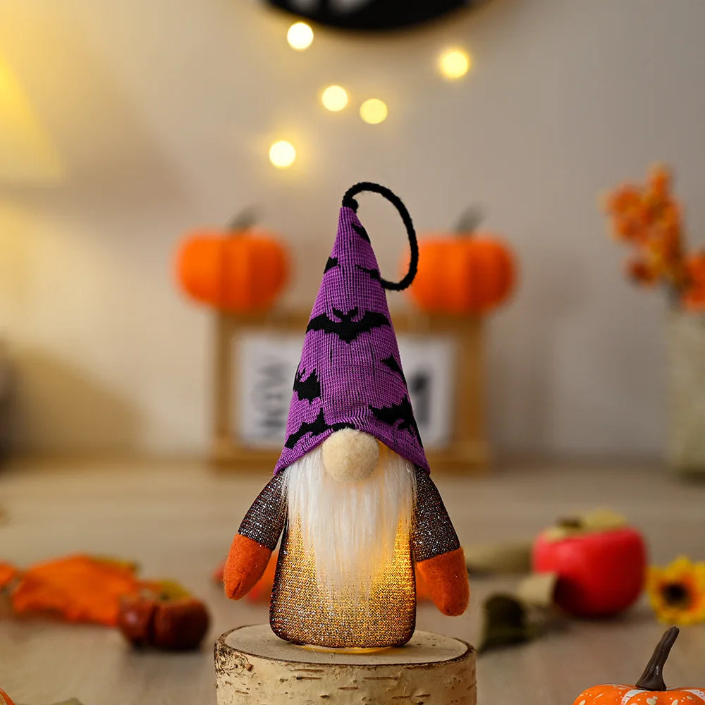 halloween light emitting plush dwarf doll pendantd decor-limlightdecor 