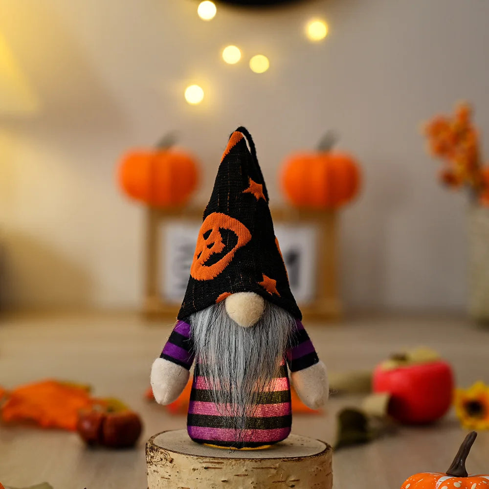 halloween light emitting plush dwarf doll pendantd decor-limlightdecor 