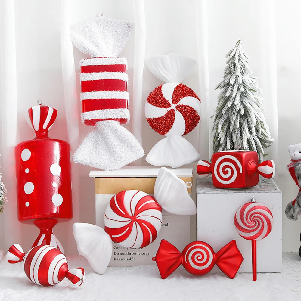 candy cane christmas tree home decor-limlight decor 