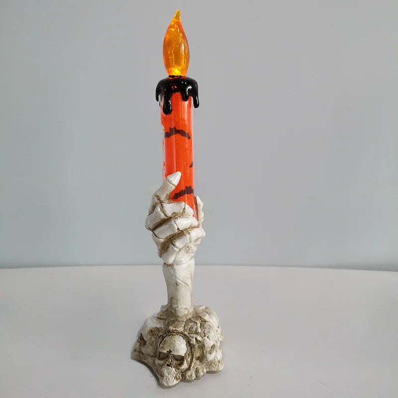 halloween led candle horror skeleton-limlight decor 