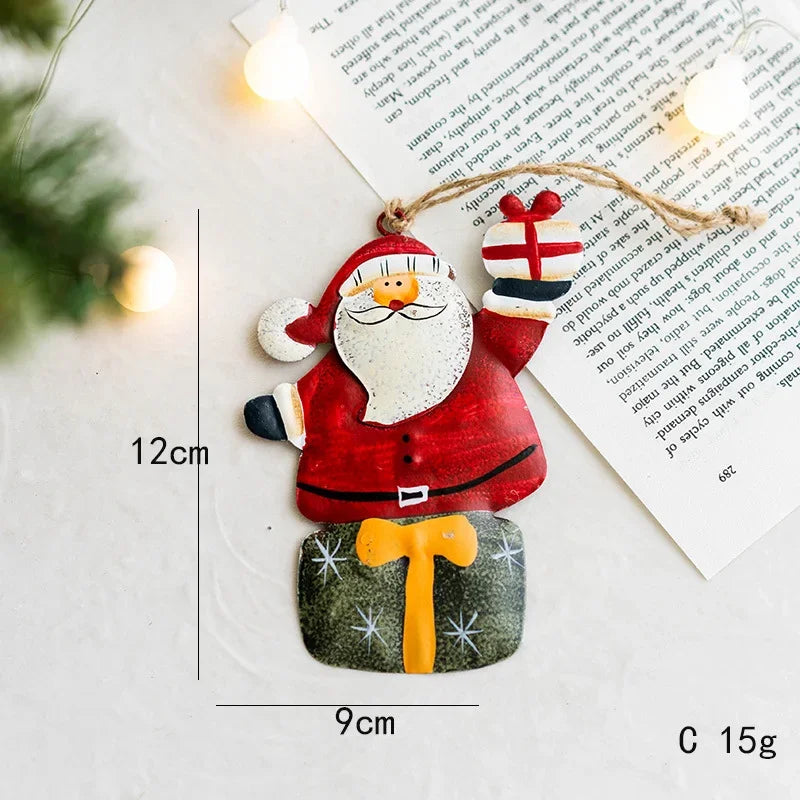 christmas tree decoration iron painted-limlight decor 