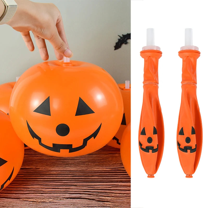 Halloween Pumpkin Latex Balloons-Limlightdecor
