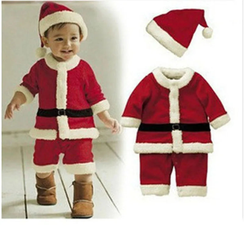 christmas baby clothes kids santa claus-limlight decor 