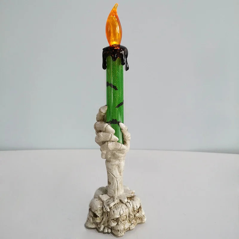 halloween led candle horror skeleton-limlight decor 