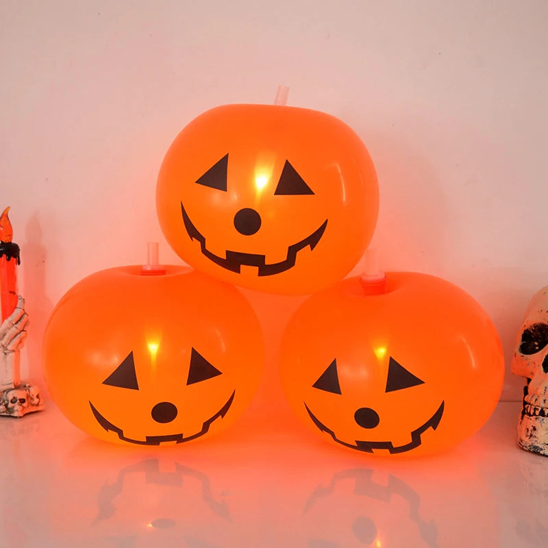 5pcs halloween led glowing balloons-limlight decor 