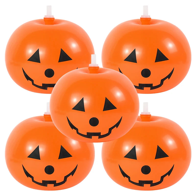 Halloween Pumpkin Latex Balloons-Limlightdecor