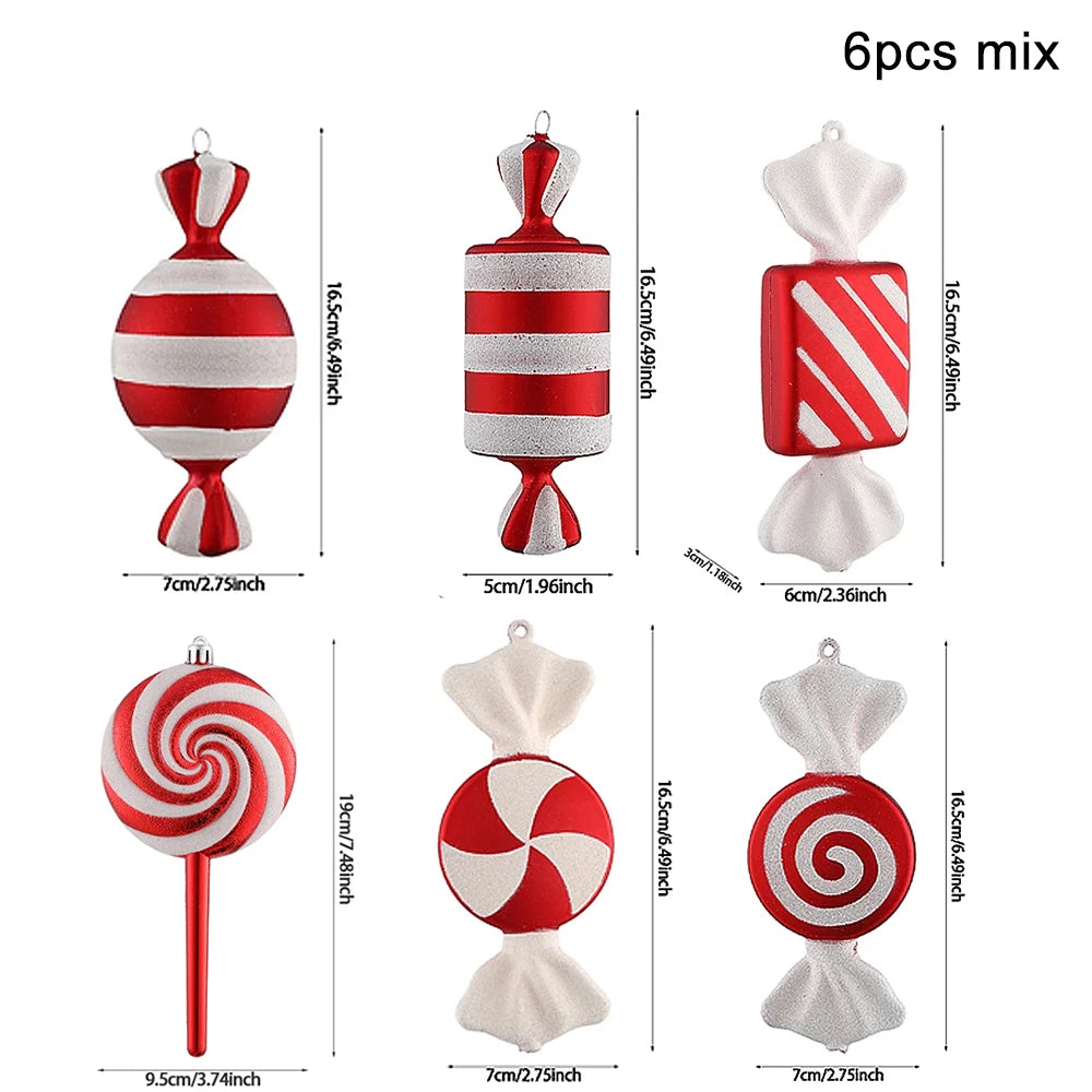 candy cane christmas tree home decor-limlight decor 