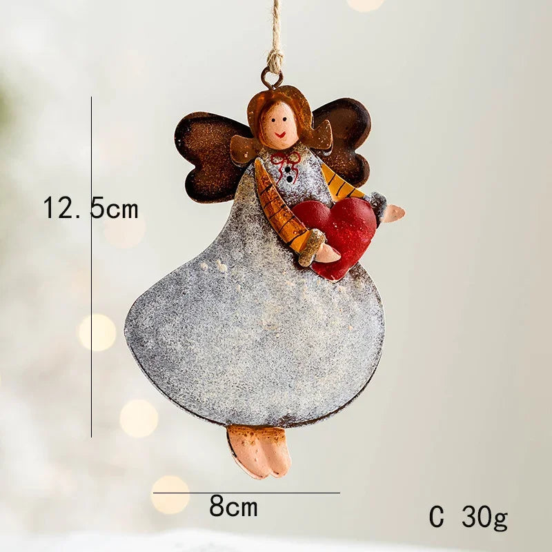 christmas tree decoration iron painted-limlight decor 