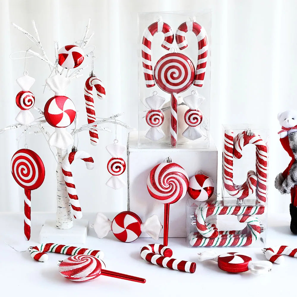 candy cane christmas tree home decor-limlight decor 