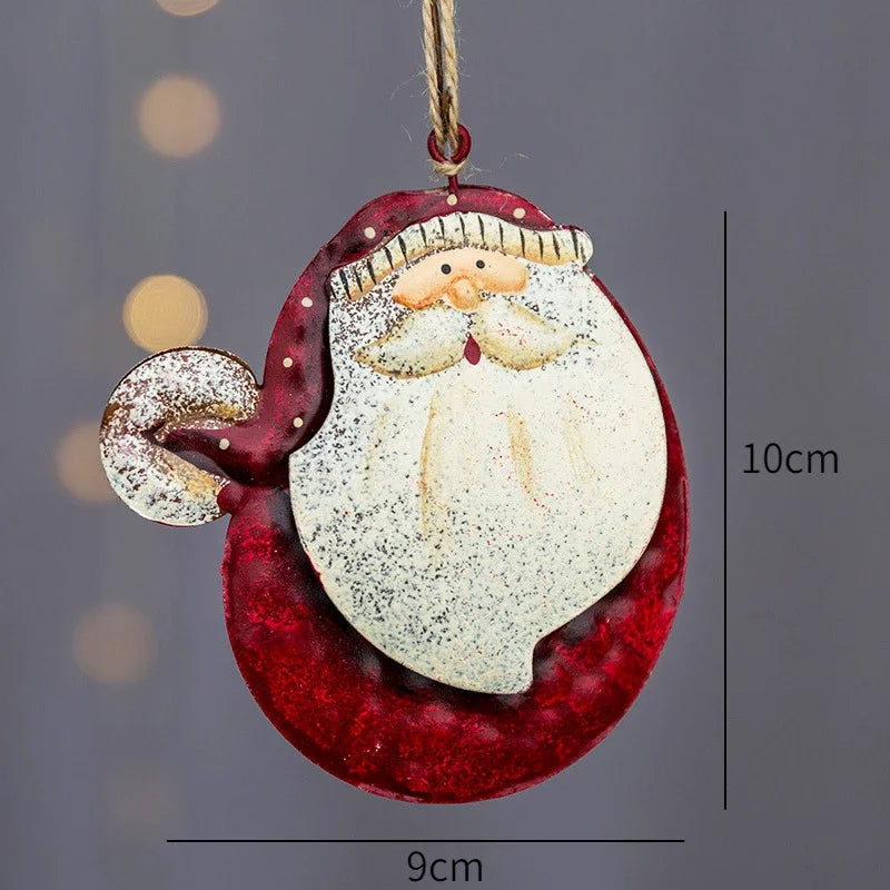 christmas tree decoration iron painted-limlight decor 