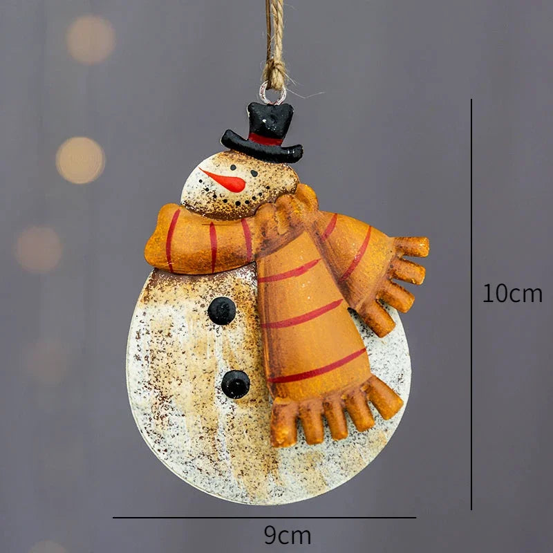 christmas tree decoration iron painted-limlight decor 