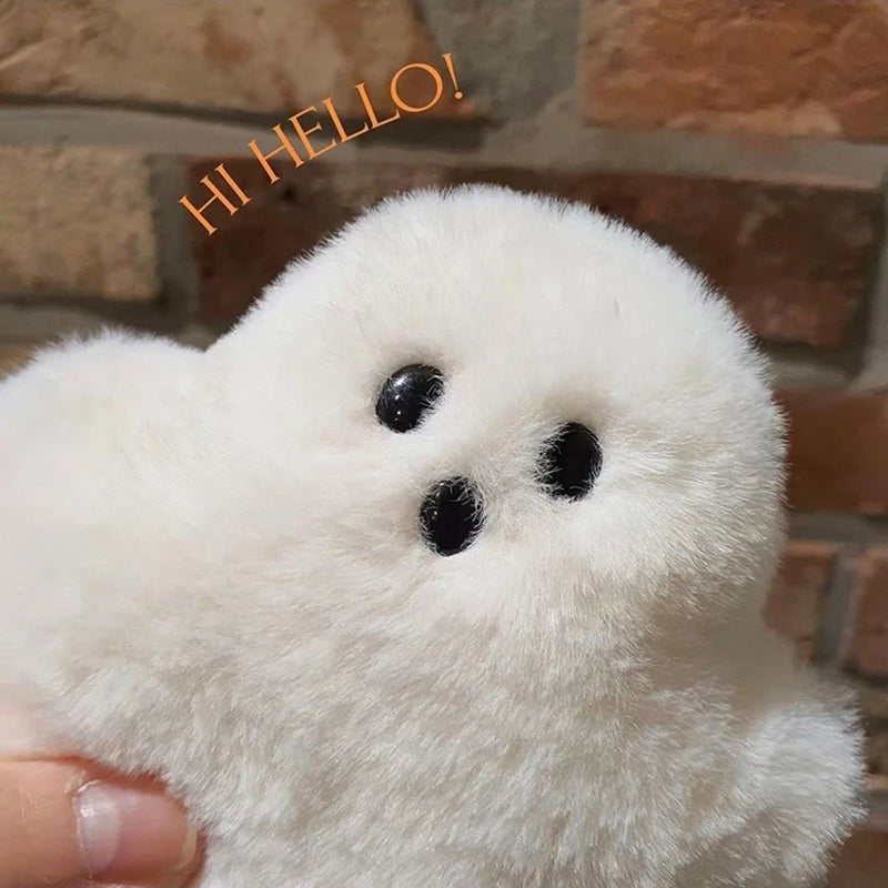 halloween plush kawaii white cloud ghost pillow-limlight decor 