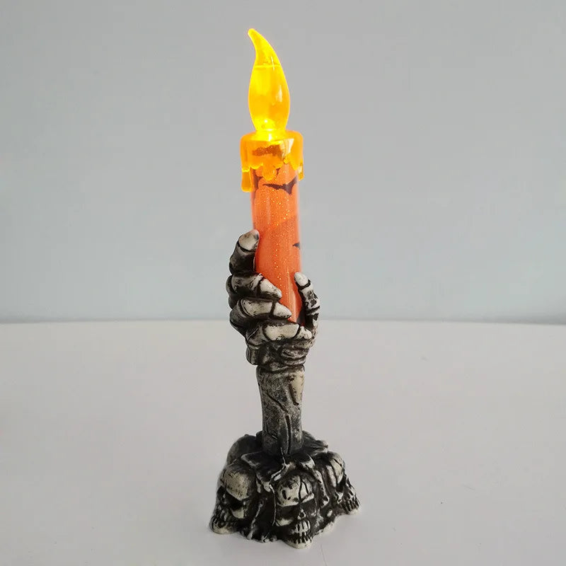 halloween led candle horror skeleton-limlight decor 