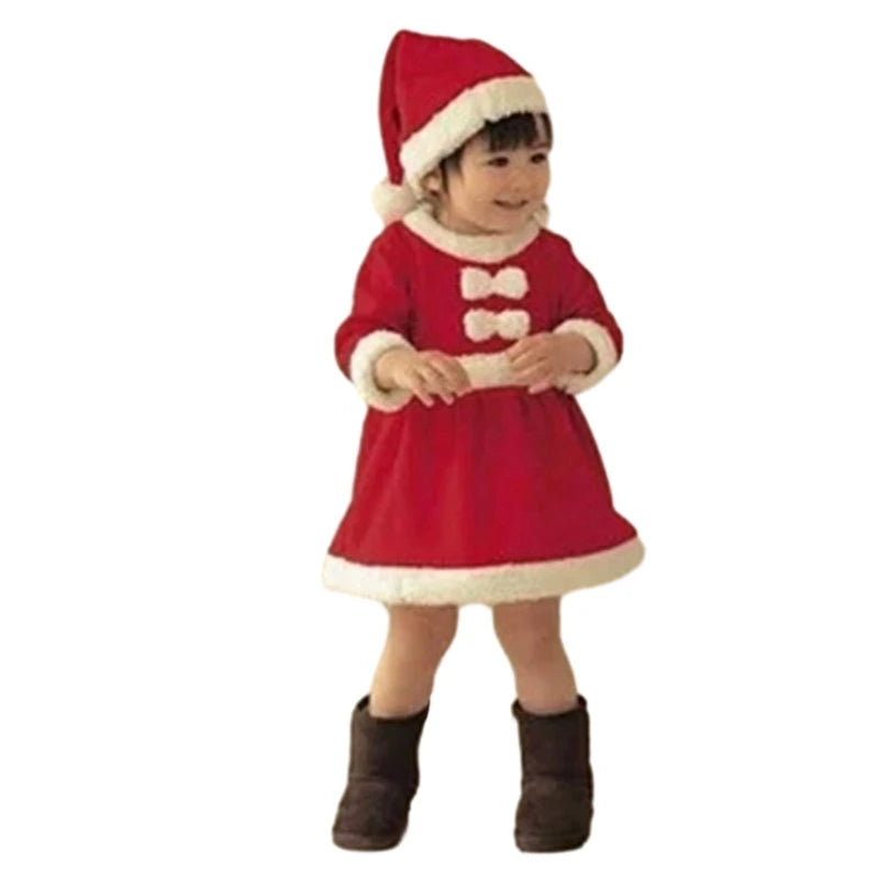 kids boys girls santa clauses costume-limlight decor