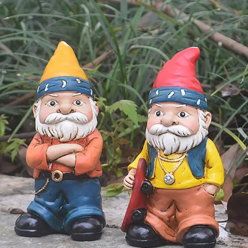 Creative Gnome Garden Statues Outdoor Gardening Dwarf Ornaments Dwarf Sexy Funny Garden Home Sculptures Decoartion Dropshipping