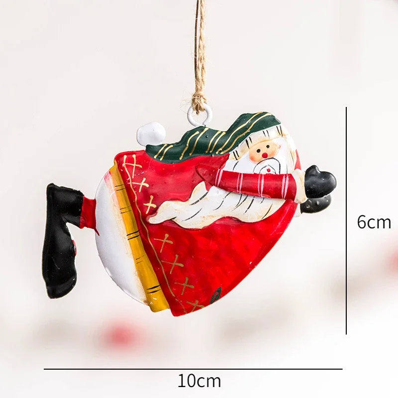 christmas tree decoration iron painted-limlight decor 