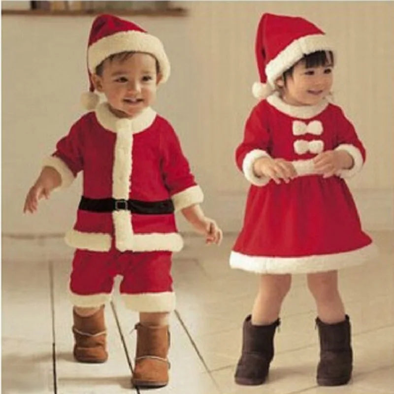 christmas baby clothes kids santa claus-limlight decor 