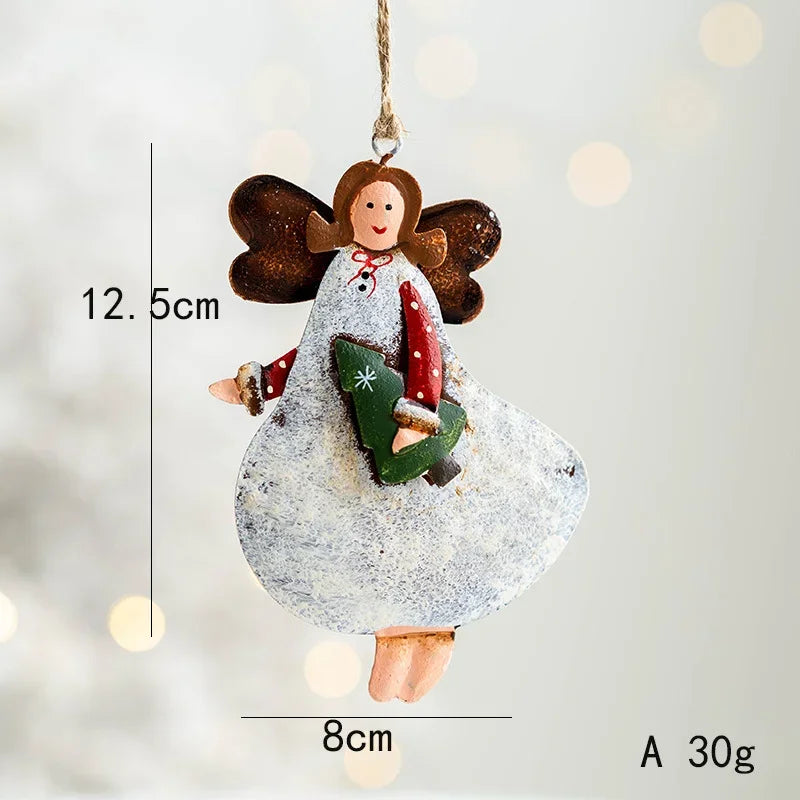 christmas tree decoration iron painted-limlight decor 