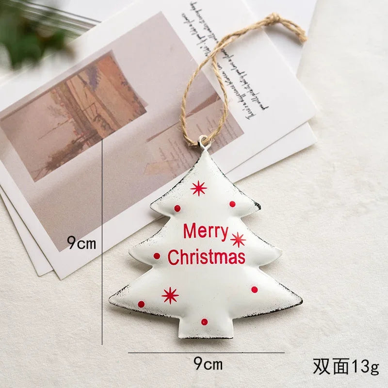 christmas tree decoration iron painted-limlight decor 