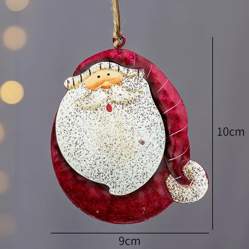 christmas tree decoration iron painted-limlight decor 