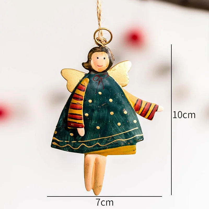 christmas tree decoration iron painted-limlight decor 