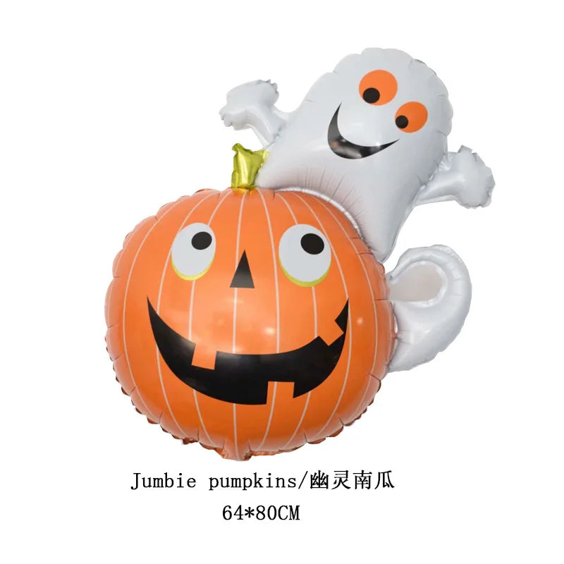 hallween Gost Pumpkin Foil 
Balloon-Limlightdecor