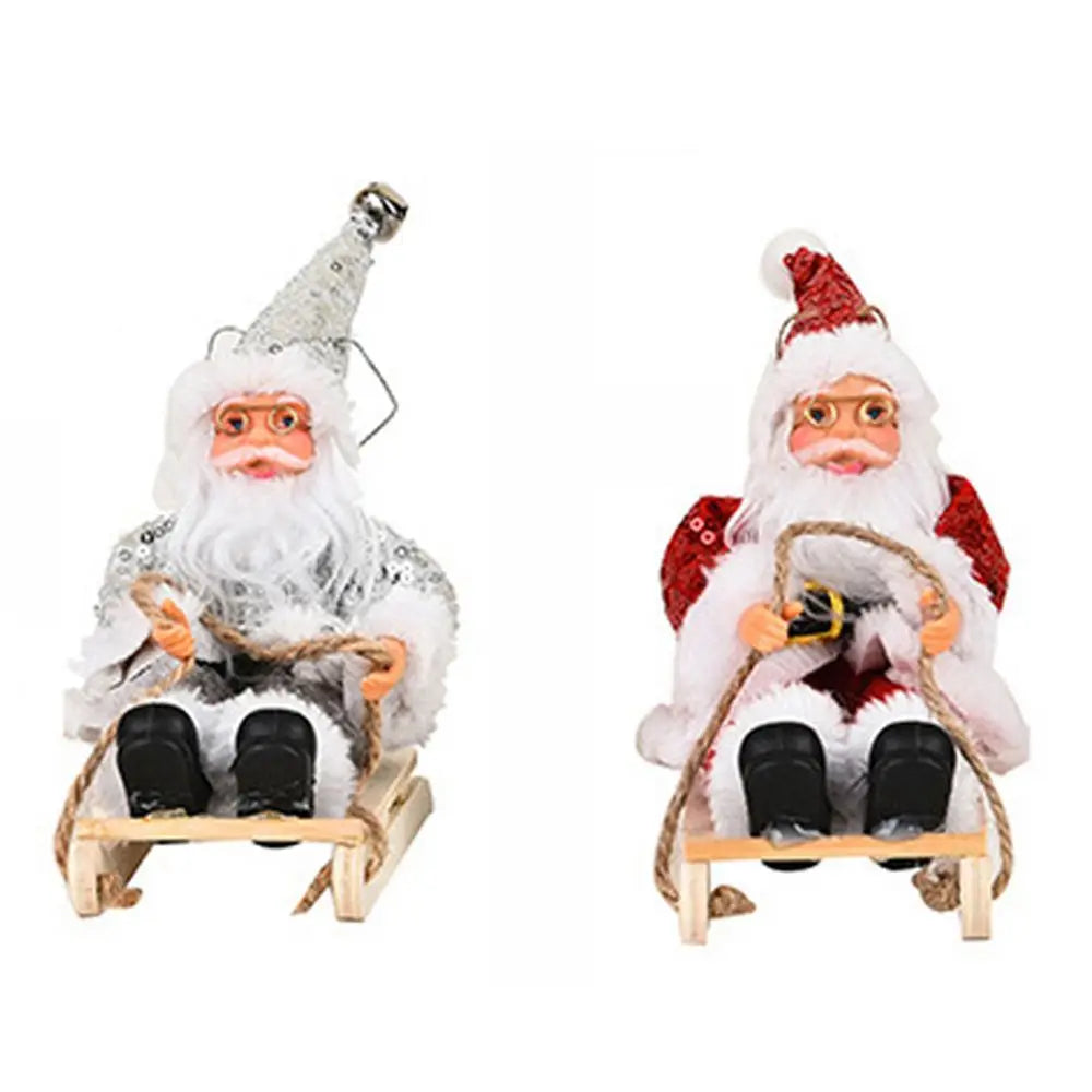 Table Decor Kids Gift Figurine Xmas Tree Drop Ornaments Hanging Pendants Christmas Decorations Santa Claus Doll Santa Figure