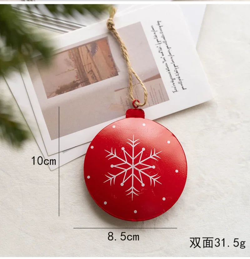 christmas tree decoration iron painted-limlight decor 