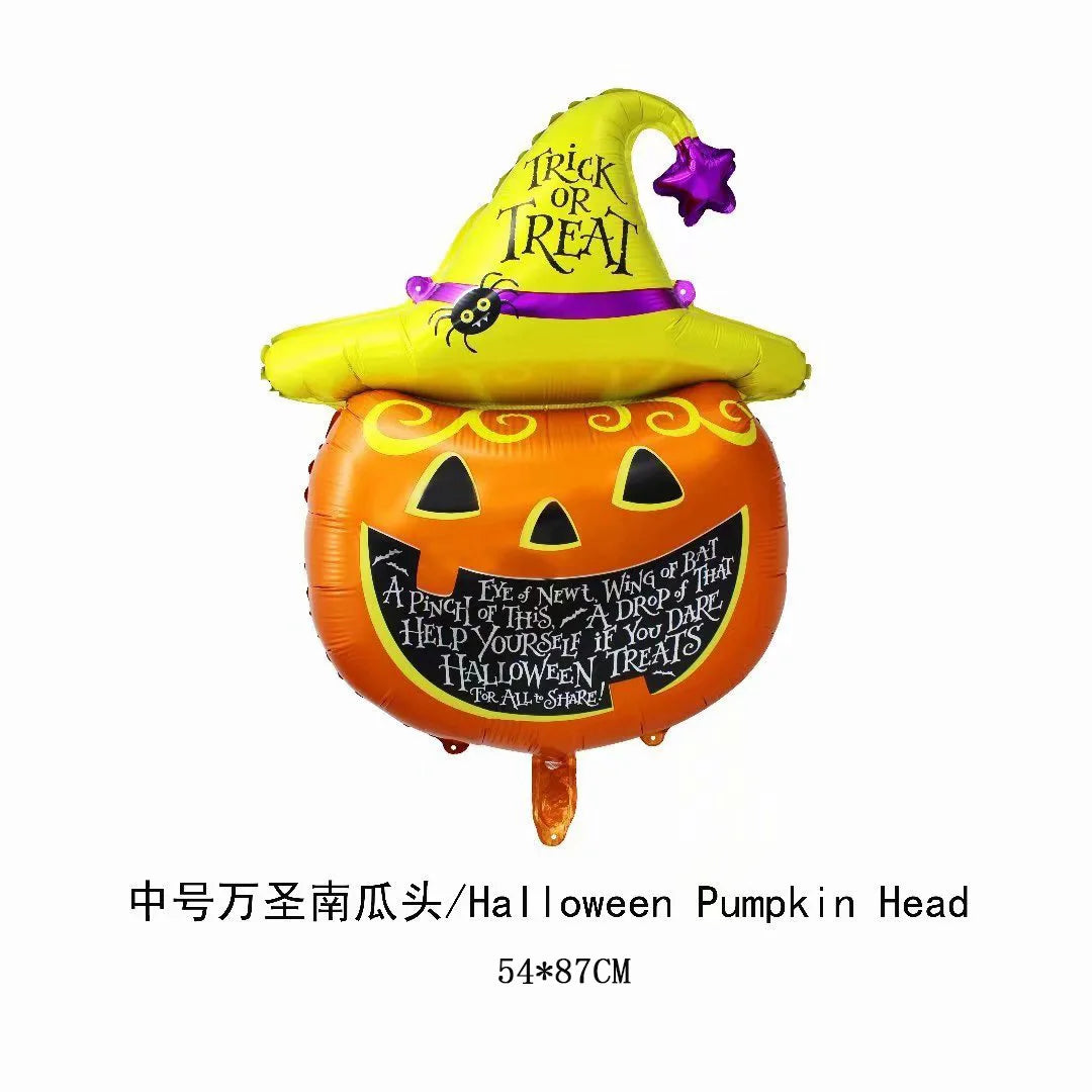 hallween Gost Pumpkin Foil 
Balloon-Limlightdecor