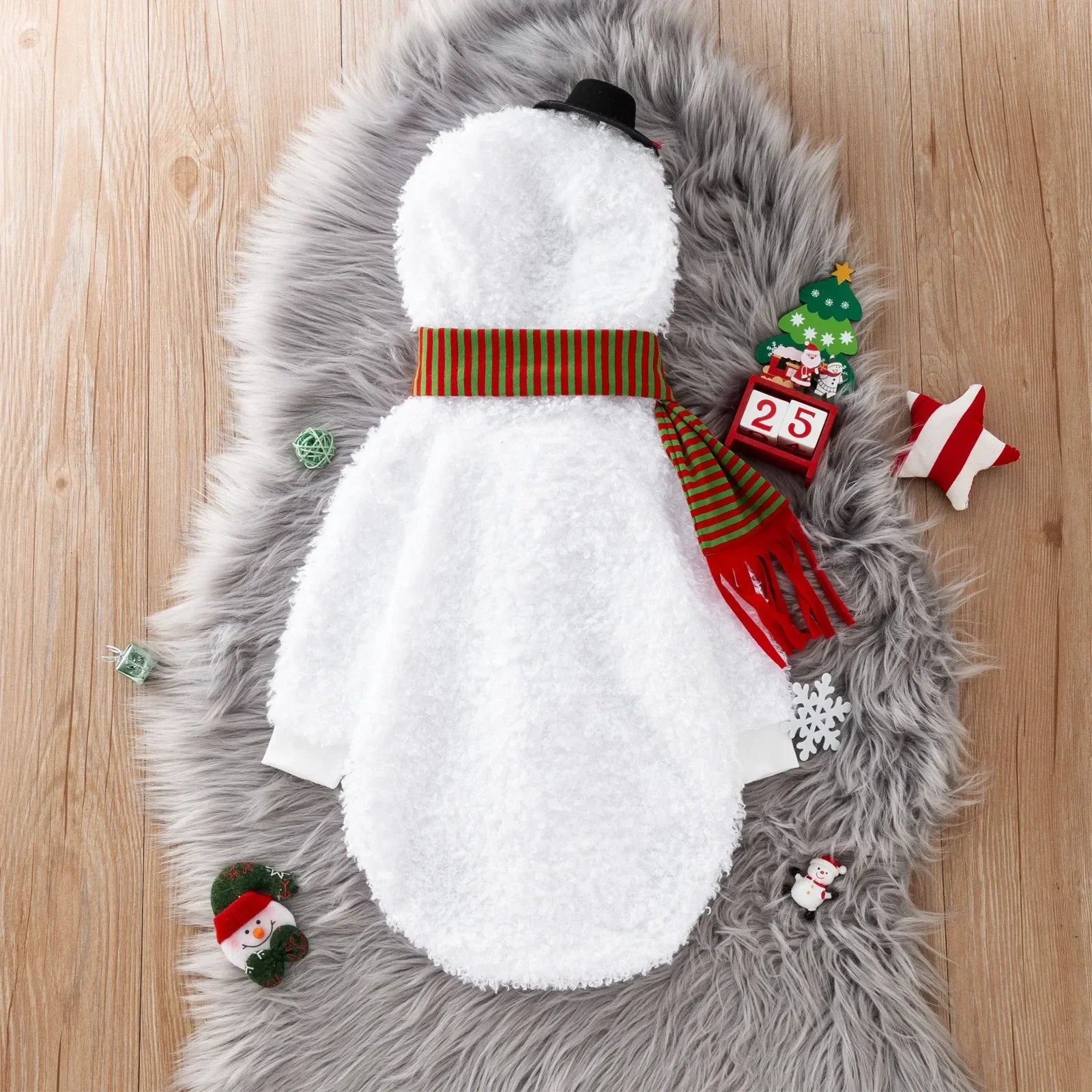 christmas baby cosplay snowman outfit=limlight decor