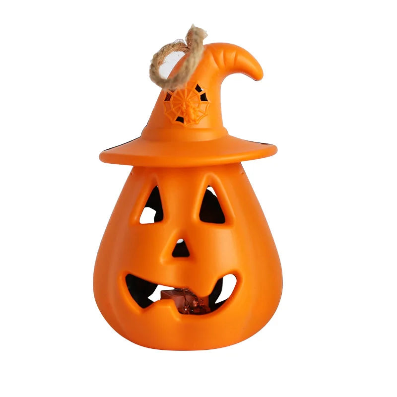 led pumpkin ghost candle-light halloween decoration-limlight decor 