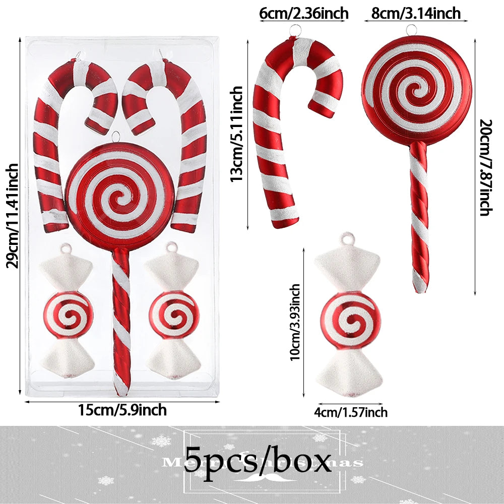 candy cane christmas tree home decor-limlight decor 